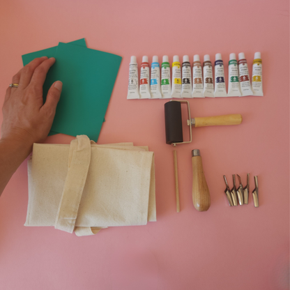 Kit de estampado en género