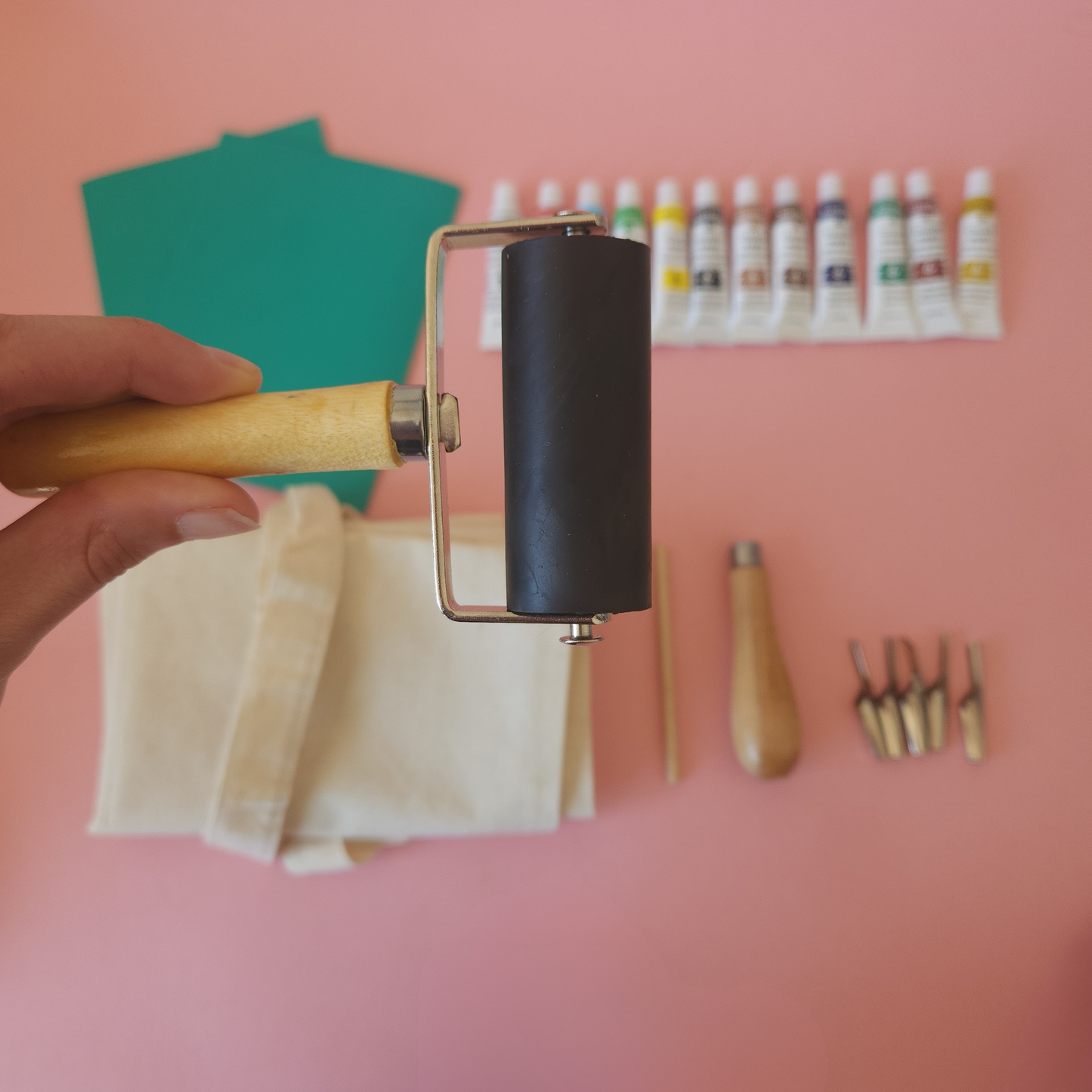 Kit de estampado en género