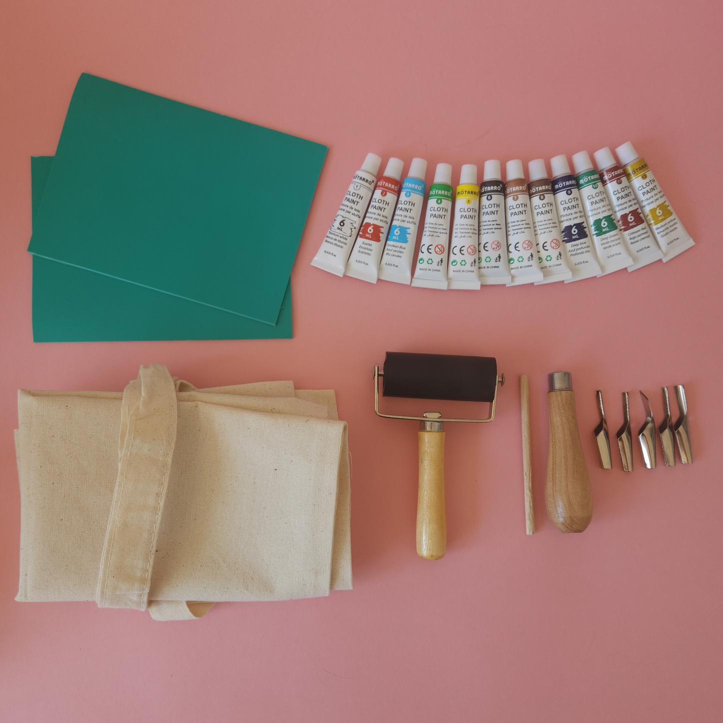 Kit de estampado en género