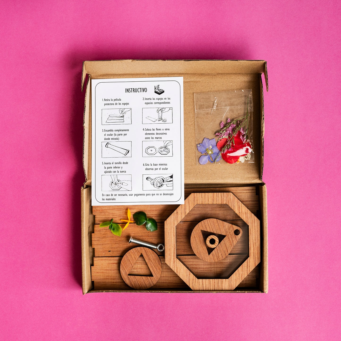 Kit de caleidoscopio