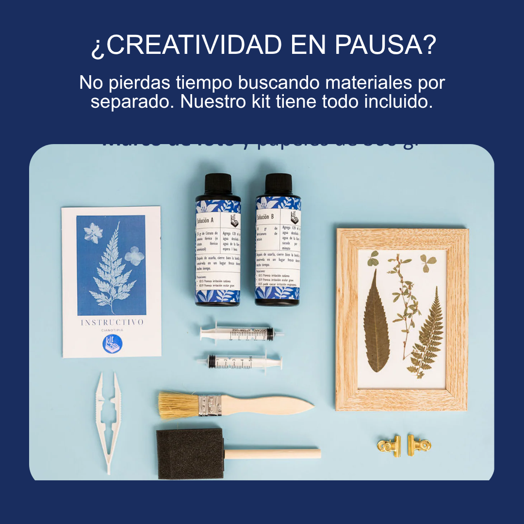Kit Cianotipia Premium